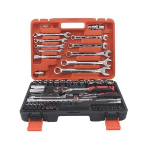 82stk Sokkelsett Med 1/2 1/4 Driver