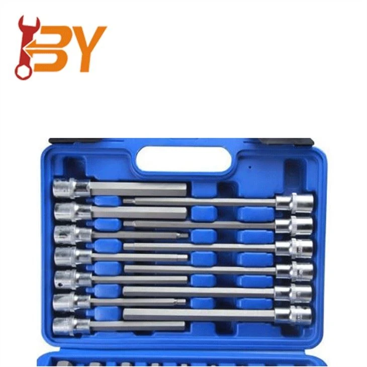 30pc 1/2'' DR EX-LONG Hex Bit Socket Set